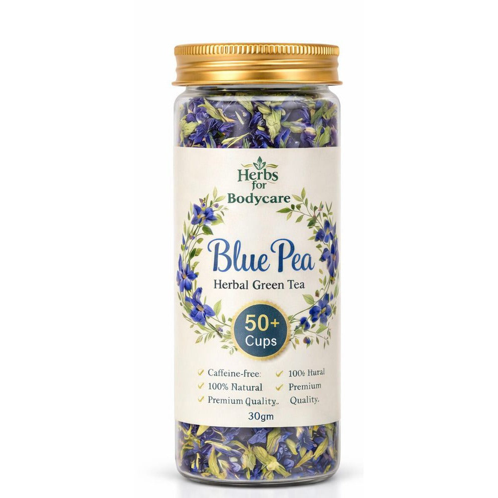 Premium Blue Pea Herbal Tea | Natural Butterfly Pea Flower Tea (50+ Cups)