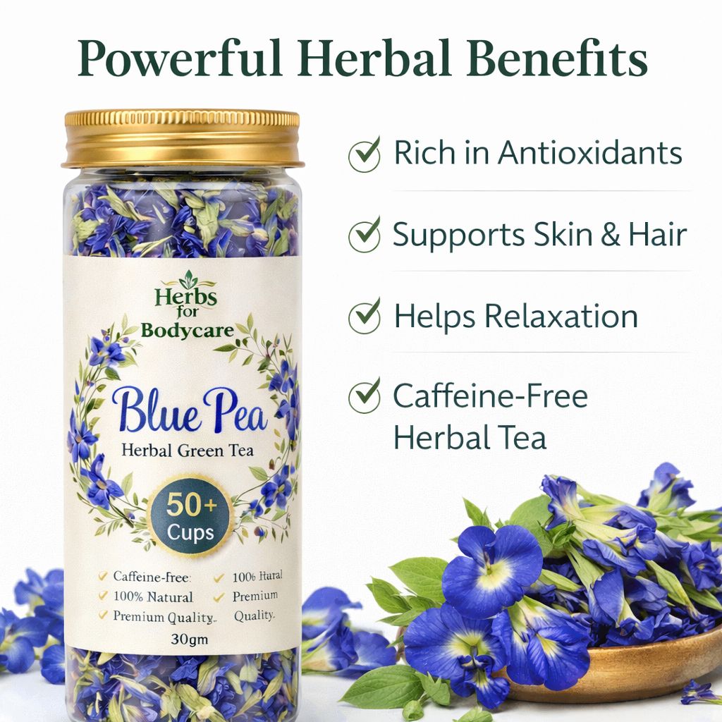 Blue Tea – Natural Butterfly Pea Flower Herbal Infusion