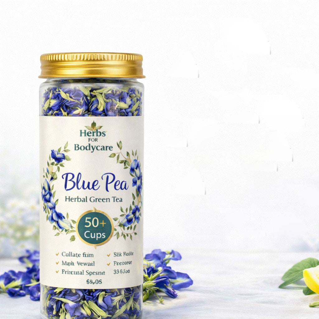 Blue Tea – Natural Butterfly Pea Flower Herbal Infusion