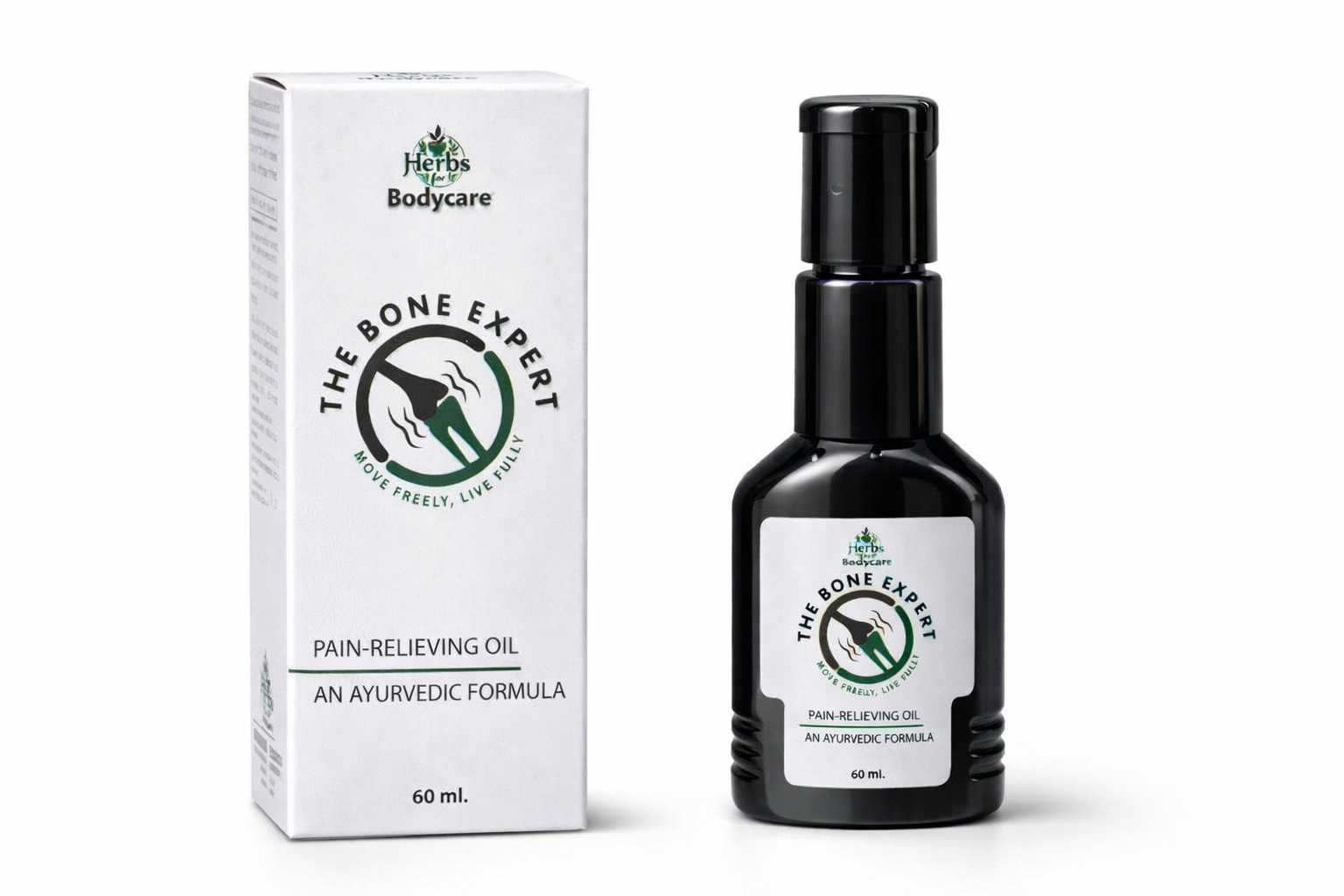 The Bone Expert Herbal Pain relieving oil An ayuvedic formula